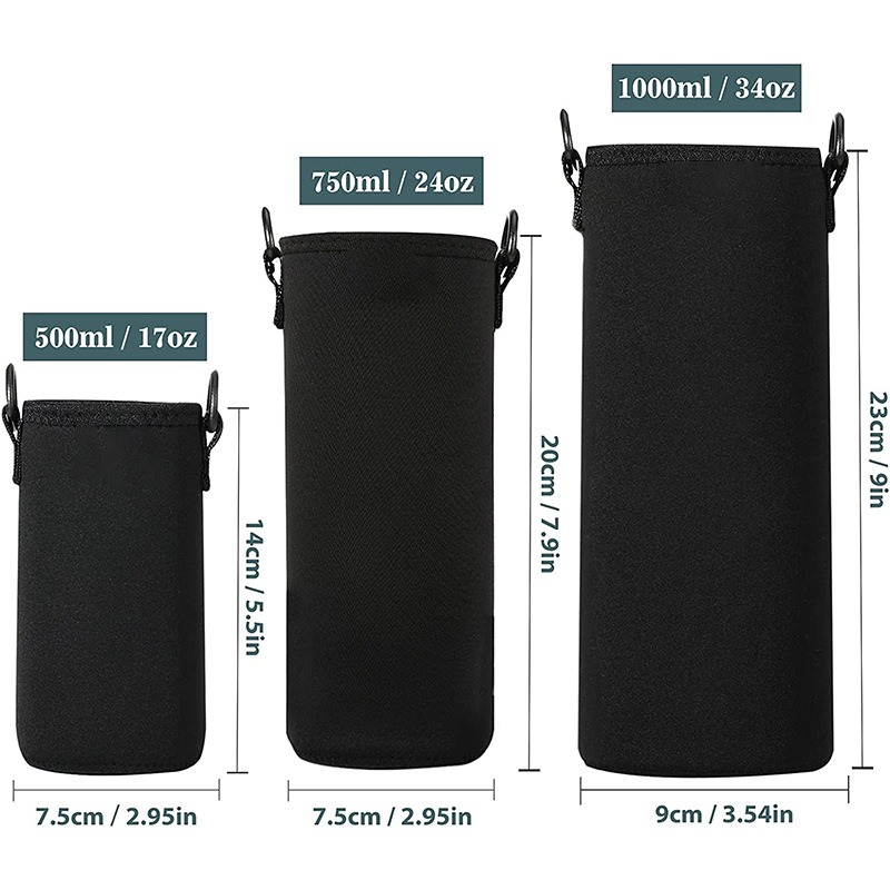 420-1500 мл неопреновый чехол- – обзор и цена Sports Water Bottle Insulated