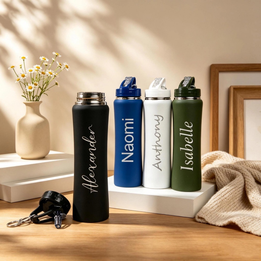 1. Персонализированная бутылка – обзор и цена Sports Water Bottle Insulated